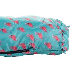 Arctic Tern Kid's Dot Sleeping Bag -VAUDE Butikk arctic tern kids dot sleeping bag flamingo print 2