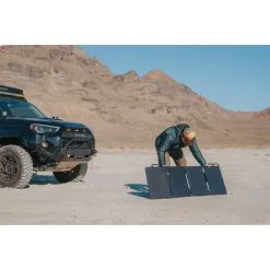 Biolite Solarpanel 100W -VAUDE Butikk biolite solarpanel 100w black 7