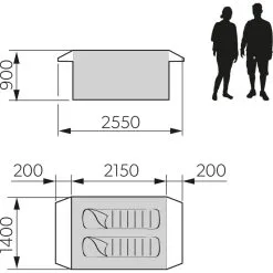 Dometic Pico FTC 2X2 TC -VAUDE Butikk dometic pico ftc 2x2 tc grey 4