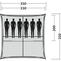 Easy Camp Camp Shelter -VAUDE Butikk easy camp camp shelter granite grey 2