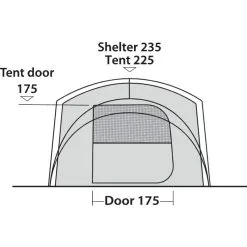 Easy Camp Camp Shelter -VAUDE Butikk easy camp camp shelter granite grey 3