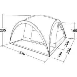 Easy Camp Camp Shelter -VAUDE Butikk easy camp camp shelter granite grey 4