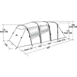 Easy Camp Huntsville Twin 600 -VAUDE Butikk easy camp huntsville twin 600 1