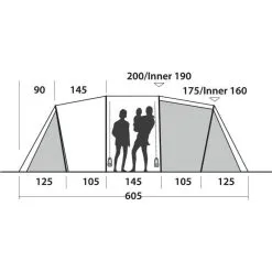 Easy Camp Huntsville Twin 600 -VAUDE Butikk easy camp huntsville twin 600 2