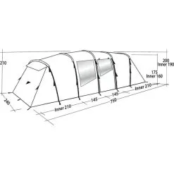 Easy Camp Huntsville Twin 800 -VAUDE Butikk easy camp huntsville twin 800