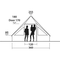 Easy Camp Moonlight Cabin -VAUDE Butikk easy camp moonlight cabin moonlight grey 3