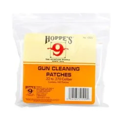 Hoppes Cleaning Patches Bigpack Caliber .22 - .270 Bomull