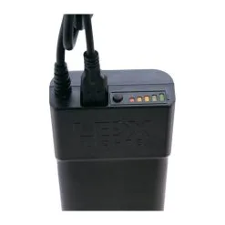 Ledx Battery 106 With LX-connector -VAUDE Butikk ledx battery 106 with lx connector black 2