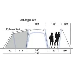 Outwell Airville 6sa -VAUDE Butikk outwell airville 6sa 2