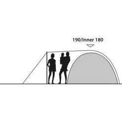 Outwell Cloud 5 Plus -VAUDE Butikk outwell cloud 5 plus 1