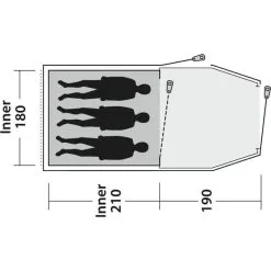 Outwell Earth 3 -VAUDE Butikk outwell earth 3 2