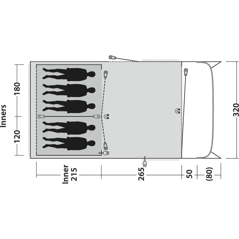 Outwell Greenwood 5 5 Outwell Greenwood 5 - Bilde 3