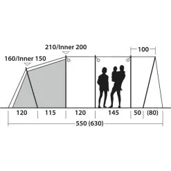 Outwell Greenwood 5 22 Outwell Greenwood 5 -VAUDE Butikk outwell greenwood 5 dark leaf 3