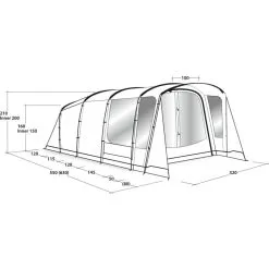 Outwell Greenwood 5 24 Outwell Greenwood 5 -VAUDE Butikk outwell greenwood 5 dark leaf 4