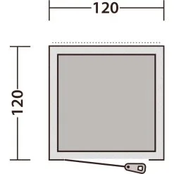 Outwell Seahaven Comfort Station Single -VAUDE Butikk outwell seahaven comfort station single blue 2