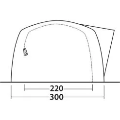 Outwell Springwood 5SG -VAUDE Butikk outwell springwood 5sg blue 7