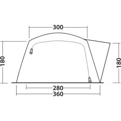 Outwell Springwood 6SG -VAUDE Butikk outwell springwood 6sg blue 9
