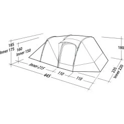 Robens Double Dreamer 4 -VAUDE Butikk robens double dreamer 4 sand green 2