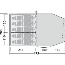 Robens Double Dreamer 5 27 Robens Double Dreamer 5 -VAUDE Butikk robens double dreamer 5 sand green 12