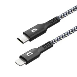 ZENDURE SuperCord USB-C To Lightning Cable 1m -VAUDE Butikk zendure supercord usb c to lightning cable 1m black 4